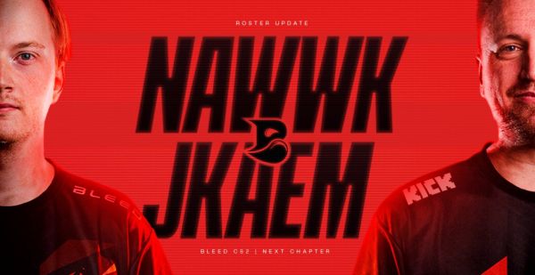 BLEED signs nawwk and jkaem